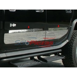 QAA Hummer H2 Puerta de acero inoxidable Insertar Recortar