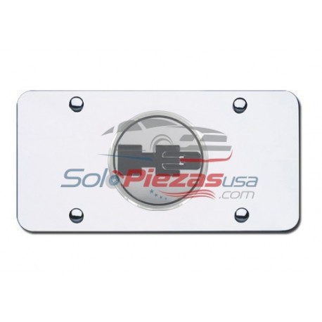 Hummer H3 Logo Chrome Placa