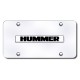 Hummer Logo Chrome Placa