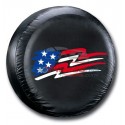 Plasticolor la bandera de la cubierta del neumático de América
