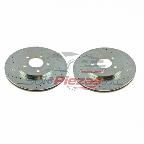 FORD MUSTANG DISCOS PERFORADOS TRASEROS