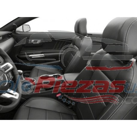 2015 Ford Mustang Asientos de piel (NEGROS)