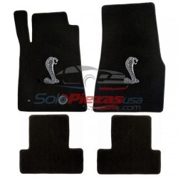 JUEGO DE ALFOMBRILLAS CON LOGO COBRA