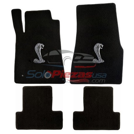 JUEGO DE ALFOMBRILLAS CON LOGO COBRA