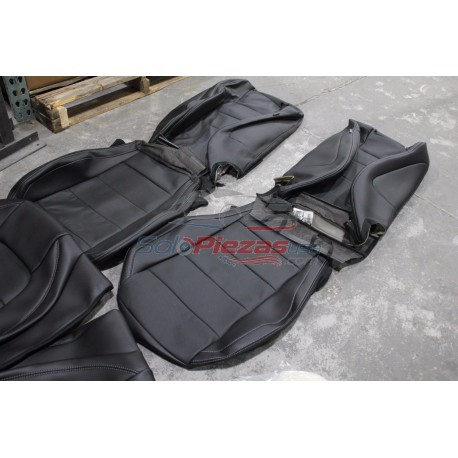 2015 2020 Ford Mustang Asientos de piel (NEGROS)