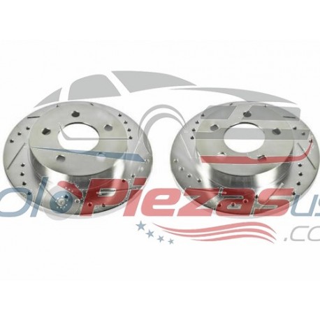 Ford Mustang 99-04 Discos Traseros con pastillas