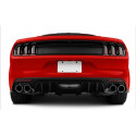 Ford Mustang 2015-2017 difusor trasero cuatro salidas