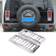 Hummer H2 piloto trasero cromado moldura