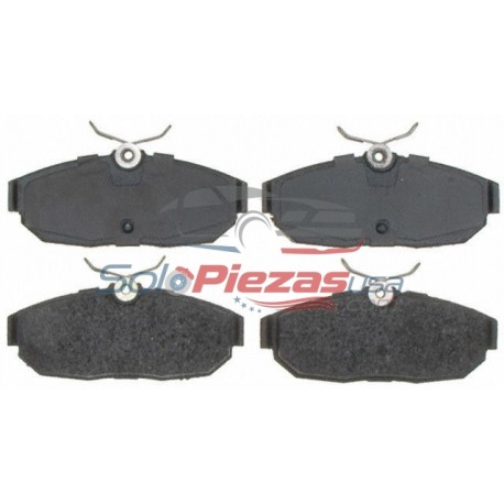 MUSTANG PASTILLAS DE FRENO TRASERAS CERAMICA