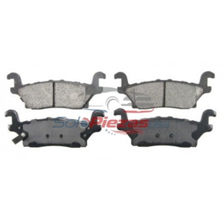 Pastillas de Freno traseras CERAMICA (06-10 Hummer H3)