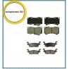 Pastilas de Freno delanteras y traseras CERAMICA (06-10 Hummer H3)