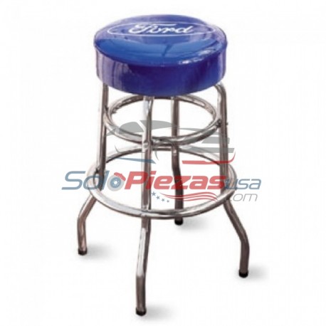 Ford azul taburete de barra