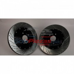 Los rotores de frenos, 2007-2013, GT500, frentes, Eradi velocidad Plus 2