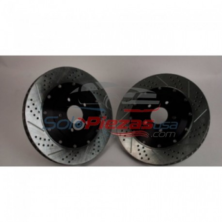 Los rotores de frenos, 2007-2013, GT500, frentes, Eradi velocidad Plus 2