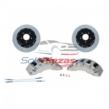 Frente disco Juego de frenos, 2005-2013, 8 pistones pinzas, 14 "Rotores
