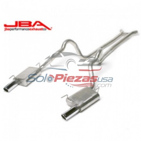 Catback de escape, GT, 3 ", JBA