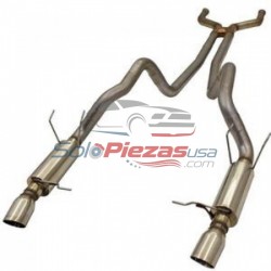 Sistema de escape Cat Volver, 2011-2014, GT, 3 ", Bassani