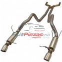 Sistema de escape Cat Volver, 2011-2014, GT, 3 ", Bassani