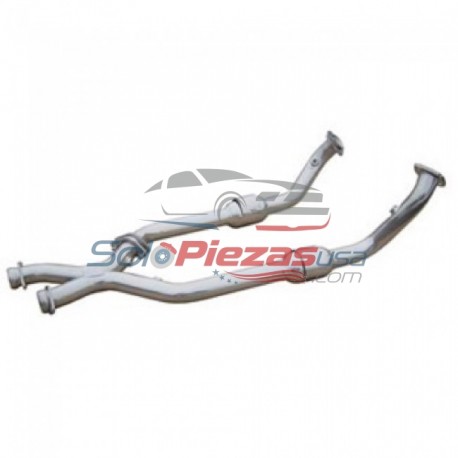 De escape, X-Pipes, 2005-2010, GT, Clamp-On, inoxidable, Pypes