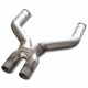 De escape, X-Pipe, 2011-2014, GT, Clamp-On, Bassani
