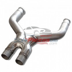 De escape, X-Pipe, 2011-2014, GT, Clamp-On, Bassani