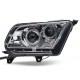 Chrome proyector dual de Halo Faros - LED (10-12 GT, V6)
