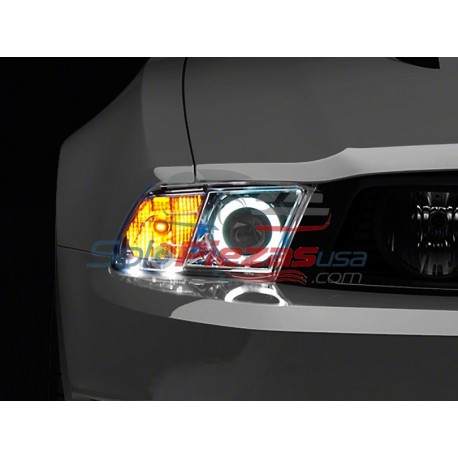 Raxiom Chrome Proyector Faros - CCFL de Halo (10-12 GT, V6 con fábrica HID)