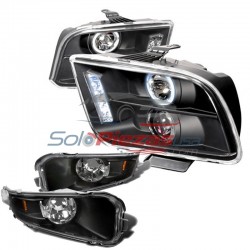 FORD MUSTANG 05 FAROS DELANTEROS CON INTERMITENTES