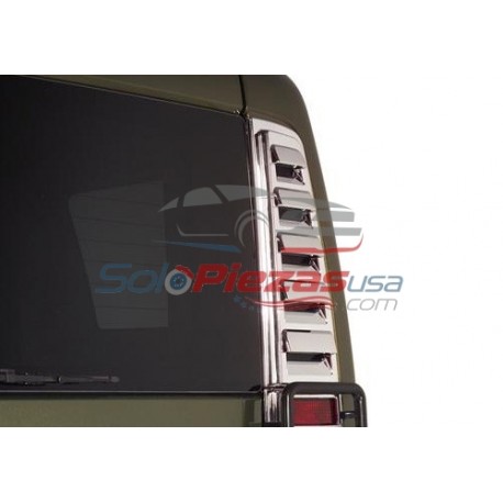 Putco Hummer H2 Chrome Tail Light Vents