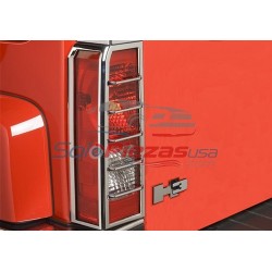 Putco Hummer H3 Chrome cubiertas Luz trasera