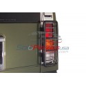 Putco Hummer H2 cromo Cubiertas Luz trasera