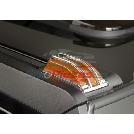 Putco Hummer H2 cromo Cubiertas de iluminación de techo