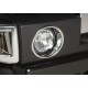 Anillo de la moldura de la lámpara Putco Hummer H2 cromo Niebla