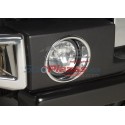 Anillo de la moldura de la lámpara  Hummer H2 cromo Niebla