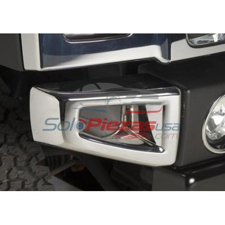 Putco Hummer H2 frente del cromo cubiertas de parachoques