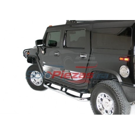 Willmore Hummer H2 cuerpo de acero inoxidable Side Molding