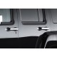 Los mangos OEM Hummer H3 puerta del cromo