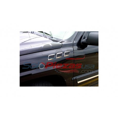 6-Pc defensa del cromo Vent Set