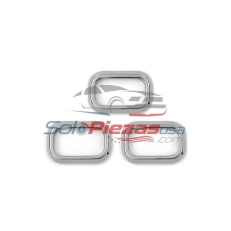 OEM Hummer H2 cromo trasero en el techo del ajuste Luz