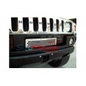 ACC Hummer H2 frente de acero inoxidable parrilla inferior