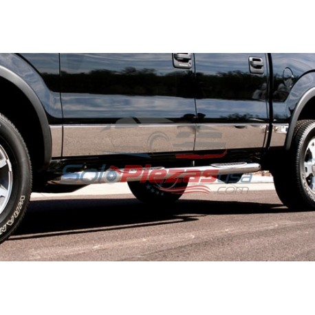 Los paneles de acero inoxidable Willmore Hummer H3 Rocker