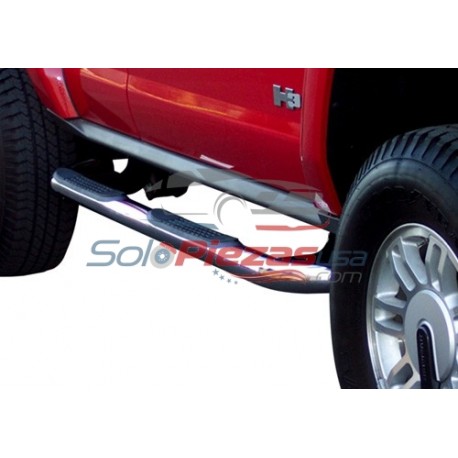 Steelcraft Hummer H3 3 "barras de acero inoxidable pulido Nerf