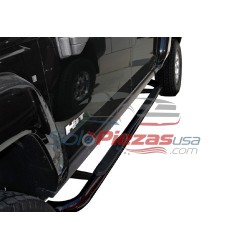 Steelcraft Hummer H3 3 "Bares Negro Powdercoat Nerf