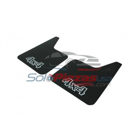 Highland Universal 4X4 Logo Mud Flaps